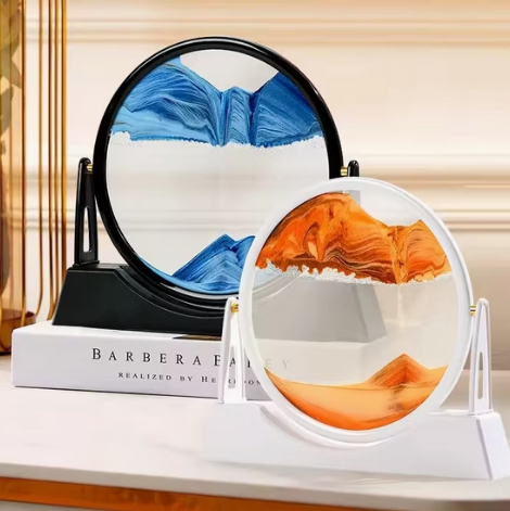 3D Moving Sand Art Picture – Deep Sea Sandscape in Motion