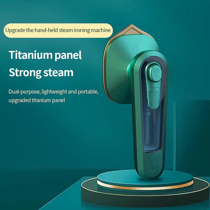 Portable Stainless Steel Mini Iron & Garment Steamer