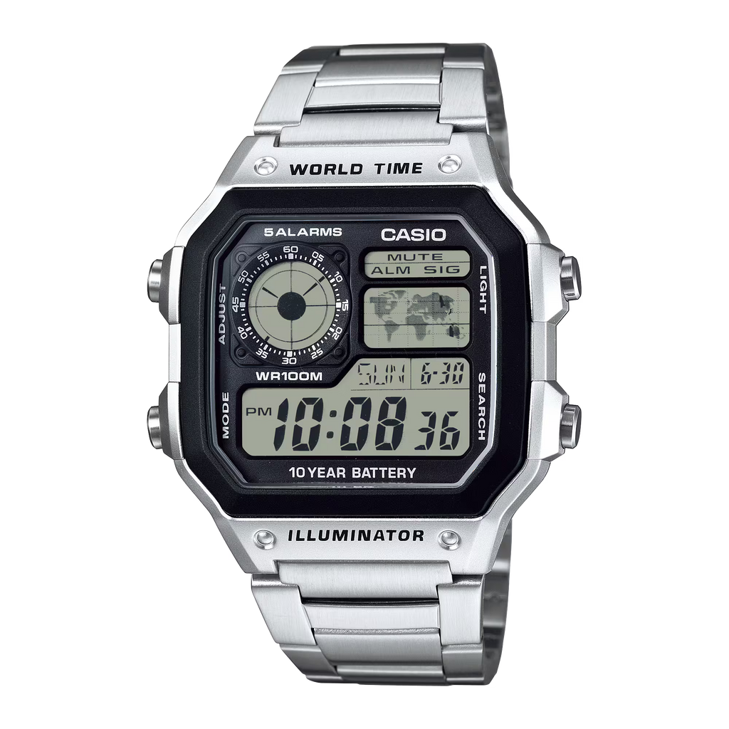 Casio AE-1200 "World Time" Series