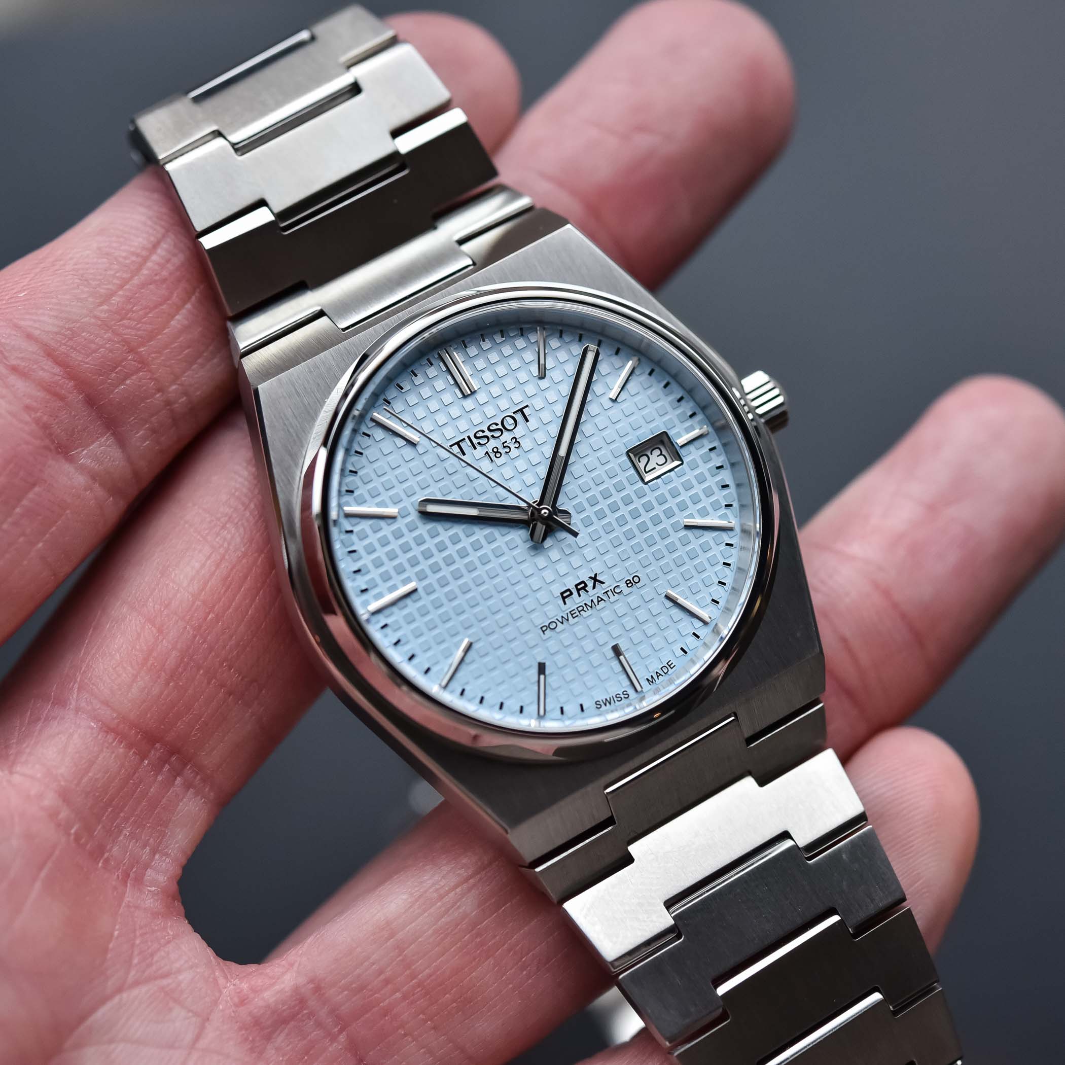 Tissot PRX Powermatic 80 "Ice Blue" Edition ( Limited Stock )