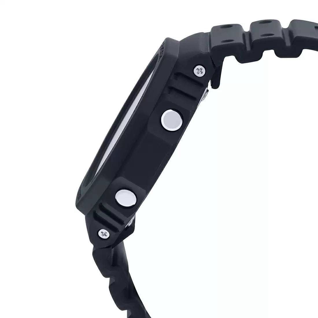 Casio G-Shock GA-2100-1A1DR Black Analog-Digital Dial Black Resin Strap Men's Watch Shock and 200M Water Resistant G987