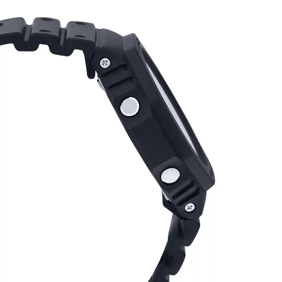 Casio G-Shock GA-2100-1A1DR Black Analog-Digital Dial Black Resin Strap Men's Watch Shock and 200M Water Resistant G987