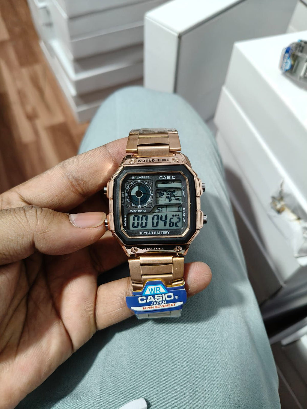 Casio AE-1200 "World Time" Series