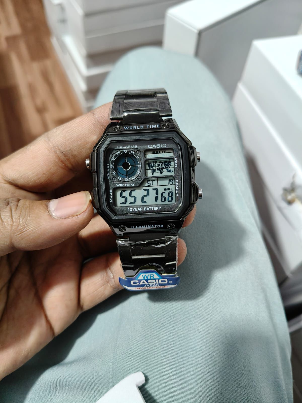 Casio AE-1200 "World Time" Series