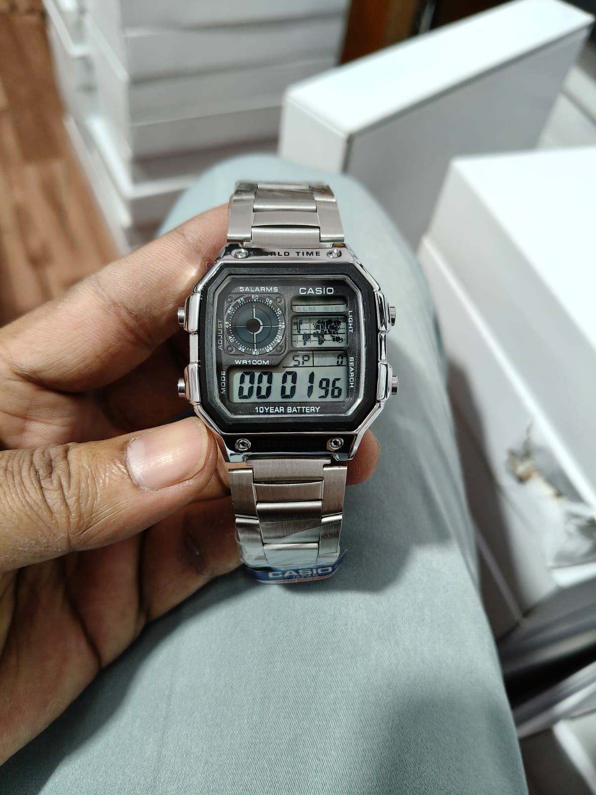 Casio AE-1200 "World Time" Series