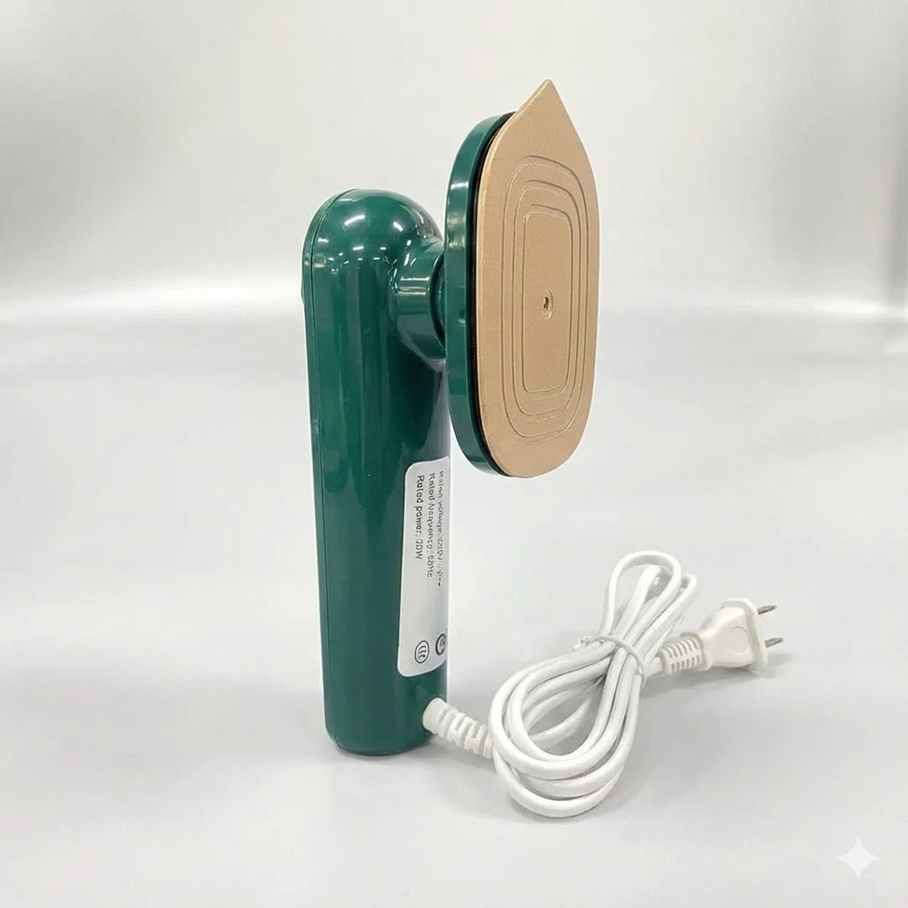 Portable Stainless Steel Mini Iron & Garment Steamer